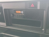 AM/FMラジオついています やはり普段のお供はラジオですよね