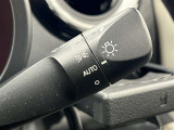 AUTOの位置にセットしておくと、暗くなったら自動でライトの点灯をサポートしてくれます!高速道路でのトンネル通過時など便利です!
