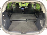 普段のお買い物や通勤、送迎等に十分な荷室スペースを確保しております。セカンドシートを倒すと、大きな荷物の積載も可能です♪