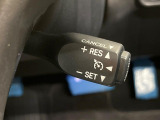 【クルーズコントロール】高速道路もラクラク走行。アクセルを離しても一定速度で走行ができ、長距離運転時の負担を軽減!加速・減速も簡単なスイッチ操作で調整できます。