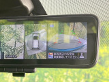 【アラウンドビューモニター】専用のカメラにより、上から見下ろしたような視点で360度クルマの周囲を確認することができます☆死角部分も確認しやすく、狭い場所での切り返しや駐車もスムーズに行えます。