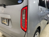 視認性がいいテールランプ。後続車にも存在をアピール。