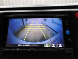 バックモニター付きなので車庫入れもラクラクです♪