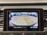 後方確認はバックカメラにお任せ♪後退時に便利で、駐車が楽になります♪