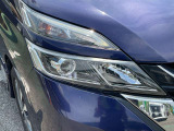 LEDヘッドランプ仕様。シャープな白光色のLEDランプを採用しました。夜の視界を明るくしてくれます。
