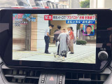 ドライブの休憩時に地デジの視聴が可能です