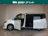 両側パワースライドドア付きだから、狭い駐車スペースなどでの 乗り降りラクラク!小さなお子さまのいるご家庭には嬉しい装備。