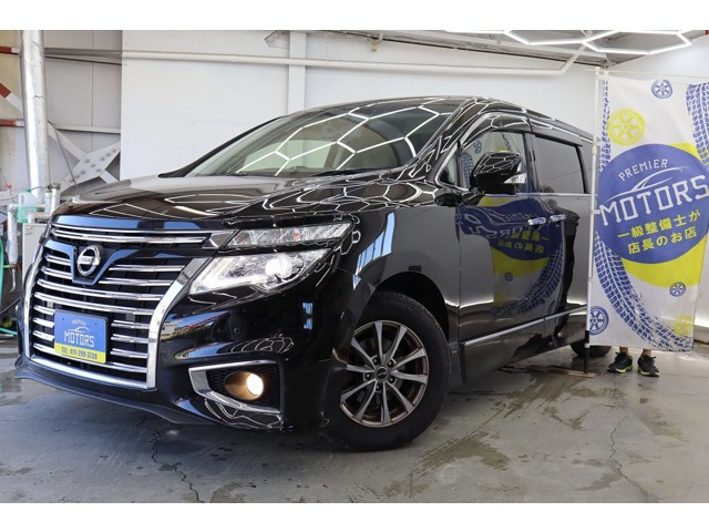 エルグランド 2.5 250ハイウェイスターS 4WD 自社分割/3年保証/事故無/純正ナビ/フルセ