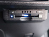ETC車載器付きです。高速道路の料金所もスムーズに通過できます。