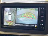 【パノラマモニター】専用のカメラにより、上から見下ろしたような視点で360度クルマの周囲を確認することができます☆死角部分も確認しやすく、狭い場所での切り返しや駐車もスムーズに行えます。