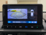 バックカメラの画像です。車庫入れの安心感がアップしますね☆