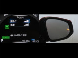 隣車線を走る車両をレーダーで検知し、ドアミラーでは確認しにくい後側方エリアに存在する車両に加え、急接近してくる車両も検知します。車両を検知するとドアミラーに搭載されたLEDインジケーターが点灯します。