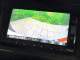 【バックカメラ】駐車時に後方がリアルタイム映像で確認できます。大型商業施設や立体駐車場での駐車時や、夜間のバック時に大活躍!運転スキルに関わらず、今や必須となった装備のひとつです!