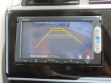 【バックカメラ装備済み】駐車の際の心強い味方!ガイドを見て確認しながら駐車できるので安全です。