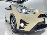 フォグランプ装着車です。暗い夜道の車両前方を明るく照らします