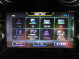 ■フルセグTV/CD/DVD/FM/AM/Bluetooth-Audio/SD/SDミュージックサーバー/AUX/交通情報。