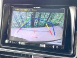 【バックカメラ】駐車時に後方がリアルタイム映像で確認できます。大型商業施設や立体駐車場での駐車時や、夜間のバック時に大活躍!運転スキルに関わらず、今や必須となった装備のひとつです!