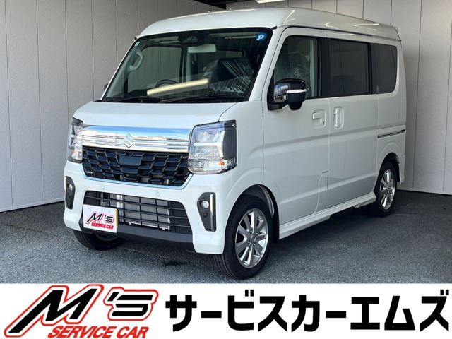 エブリイワゴン PZターボスペシャル ハイルーフ 4WD 届出済未使用車 オートステップ ...
