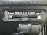 ETC車載器付きです。高速道路の料金所もスムーズに通過できます。