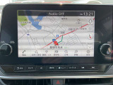 ナビゲ-ション装備です。目的地までのルート案内や渋滞情報の確認がスムーズに行えます。