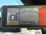 アラウンドビューモニターは車両の死角になりやすい左前のみを映し出すことが可能です。見えずらい場所をカメラで確認していただけるので、安全な駐車の手助けになります!