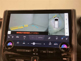 安全機能のバックモニター&全周囲モニターも装備です。