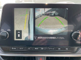 アラウンドビューモニターは自車の前方・左側面映像をモニタ-に映して離合時・駐車時などにとても便利です。