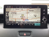 ホンダコネクトディスプレイ装備です。メモリーナビ、フルセグTV、AM/FM、USB、Bluetoothが使用できます。