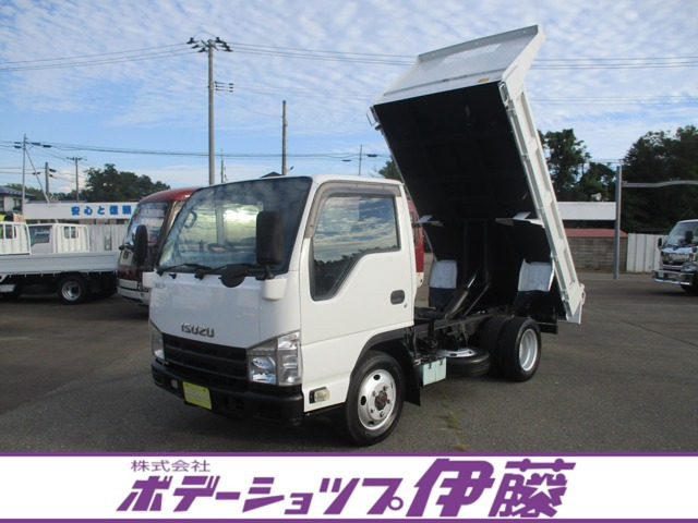 エルフ 3.0 強化ダンプ フルフラットロー ディーゼルターボ 4WD