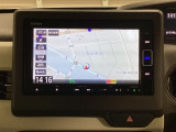 ナビゲーションは、フルセグTV、インターナビ対応のGathers純正メモリーナビを搭載しています。ナビに曲を記憶させるミュージックサーバー使用時は、別途SDカードが必要になります。