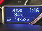 実走行距離です!メーターも確認しやすく視界も安定!