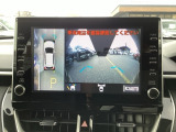 フロントカメラ装備です。運転席から見づらいバンパー下部を映します。