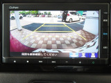 ギヤをRに入れるとナビの画面に後ろの映像が映るリヤカメラ付!後退時の安全確認やコンディションの悪い視界でもカラーバックモニターがドライバーをサポート☆☆☆