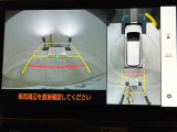 複数のカメラを駆使して車を上から見下ろした視点を合成!高精度で駐車をサポートするパノラミックビューモニター!