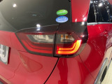 視認性がいいテールランプ。後続車にも存在をアピール。