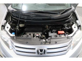Hondaの技術が詰まったエンジンルーム☆☆☆エンジンルーム室内ともにルームクリーニング済みで清潔です◎快適なドライブをお楽しみください♪♪