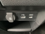 USB入力端子。