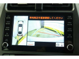 【パノラミックビューモニター】クルマの斜め後ろや真横など、目が届きにくい箇所も確認できるため、いち早く障害物に気が付くことができて安心ですね♪