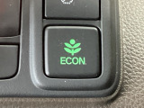 ★ECONスイッチ★ エコドライブを加速しよう!スイッチをONにすると、運転の仕方によるロスを抑え込み燃費をよくするようクルマが頑張ります(*^ー^*)燃費向上にチャレンジ♪