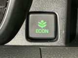 ★ECONスイッチ★ エコドライブを加速しよう!スイッチをONにすると、運転の仕方によるロスを抑え込み燃費をよくするようクルマが頑張ります(*^ー^*)燃費向上にチャレンジ♪