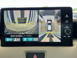 全周囲カメラ付きで広範囲の確認が出来ます!スムーズな駐車・車庫入れをサポートいたします!