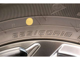 225/60R18    車両装着タイヤサイズです。 タイヤのご相談もトヨタモビリティ石川にお任せください