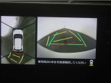 パノラミックビューモニター付きです。車両を上から見た様な映像を画面に表示。運転席からの目視だけでは見にくい、車両周辺の状況をリアルタイムでしっかり確認出来ます。