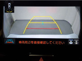 狭い駐車場や立体駐車場などもリアルに映るバックガイドモニター付でラクラク駐車♪