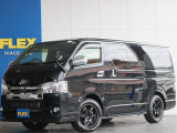 【厳選仕入れ中古車】ハイエースバン ダークプライムⅡ ディーゼル4WD レイズホイール 内外装カスタムこだわりの1台♪