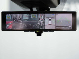 スマートルームミラーと安心安全の360度見渡せるアラウンドビューモニター付です