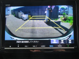 ギヤをRに入れるとナビの画面に後ろの映像が映るリヤカメラ付!後退時の安全確認やコンディションの悪い視界でもカラーバックモニターがドライバーをサポート☆☆☆