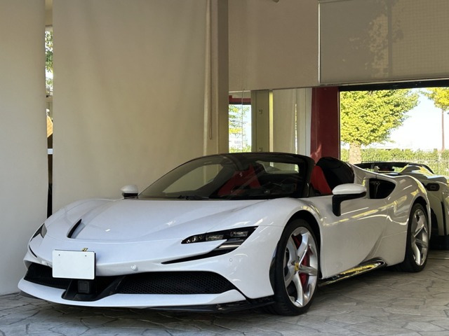 SF90スパイダーF1 DCT E 4WD各所カーボンパーツ フロントリフター