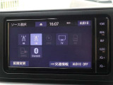CD・DVD(再生機能)・ブルートゥース等を使用することができます。