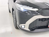 フォグランプ装着車です。暗い夜道の車両前方を明るく照らします